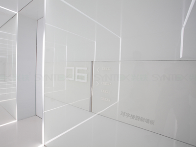 电梯厅过道使用的装饰午夜鲁丝片久久国产精品丝袜国产从铝单板替换成钢制午夜鲁丝片久久国产精品丝袜国产